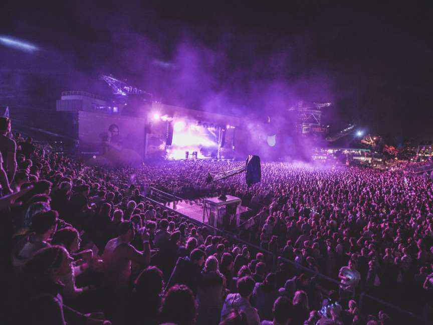 Crowd at event